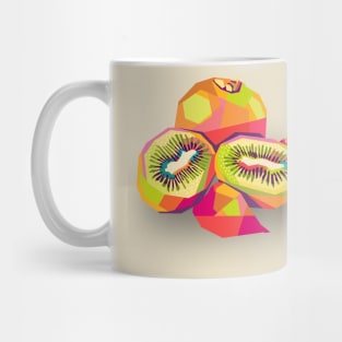 kiwi pop art Mug